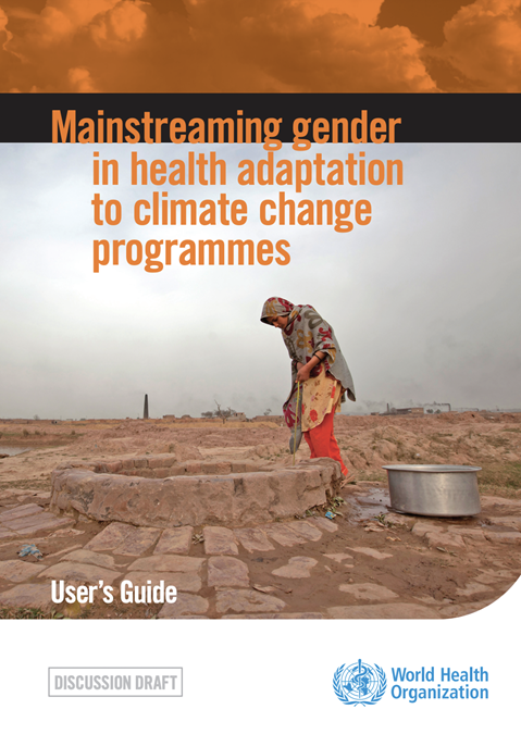 Mainstreaming gender in health adaptation to climate change programmes
