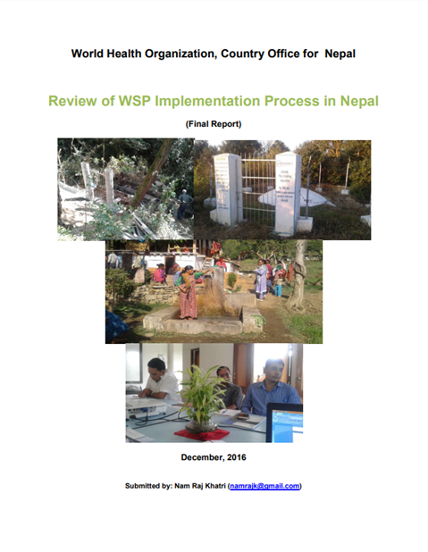 Review of Water Safety Plan Implementation Process in Nepal