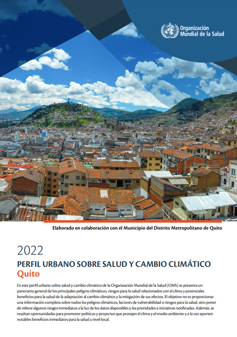 Perfil urbano sobre salud y cambio climático: Quito
