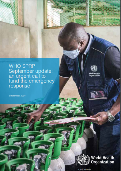 WHO COVID-19 SPRP: Updated Appeal September 2021 - March 2022