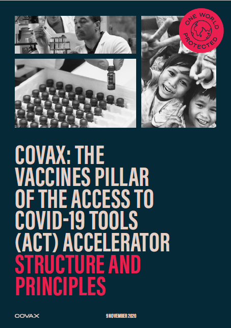 COVAX: The vaccines pillar of the access to COVID-19 tools (ACT) Accelerator
