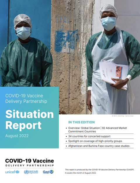 COVID-19 Vaccine Delivery Partnership - August 2022