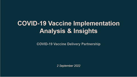 COVID-19 Vaccine Implementation Analysis & Insights - 2 September 2022
