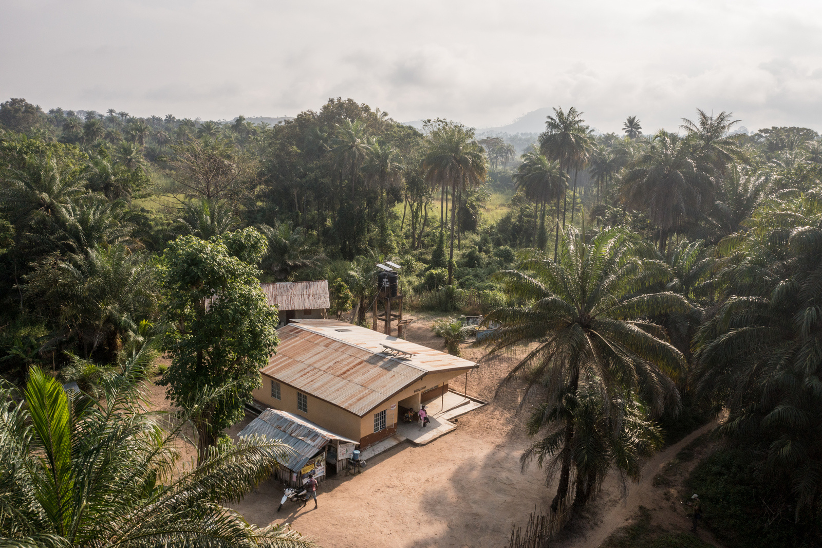 Masselleh Community Health Post (CHP) in Safroko Chiefdom, Sierra Leone, on 8 December 2022.