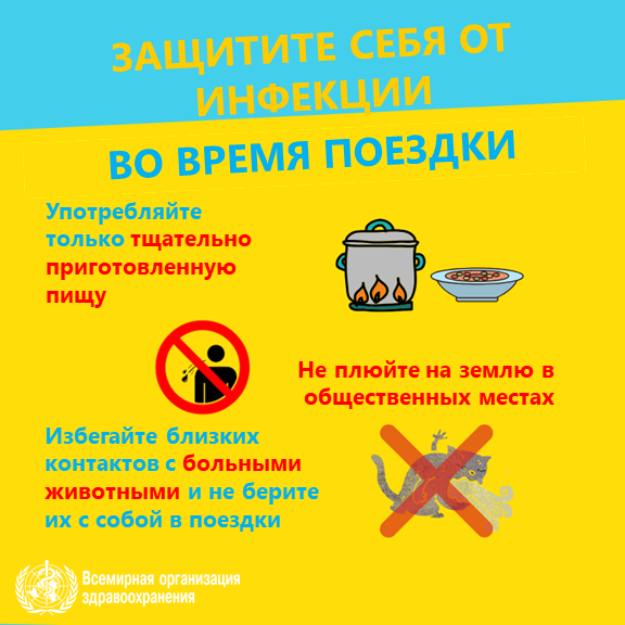 nCoV Stay healthy 5 RU Защитите себя от инфекции: Избегайте близких контактов с больными животными