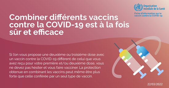 Information sur la vaccination contre la COVID-19