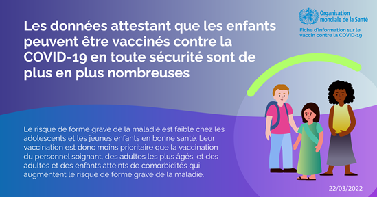Information sur la vaccination contre la COVID-19