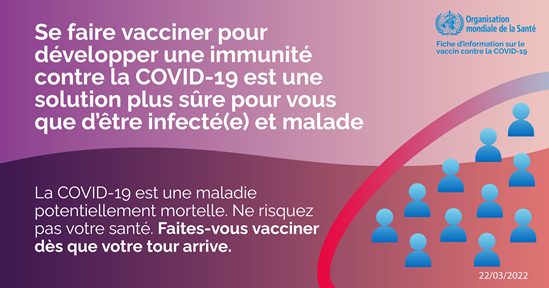 Information sur la vaccination contre la COVID-19