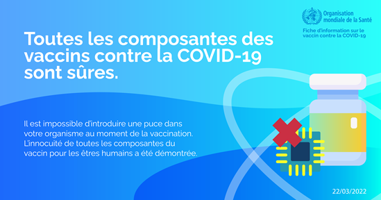 Information sur la vaccination contre la COVID-19