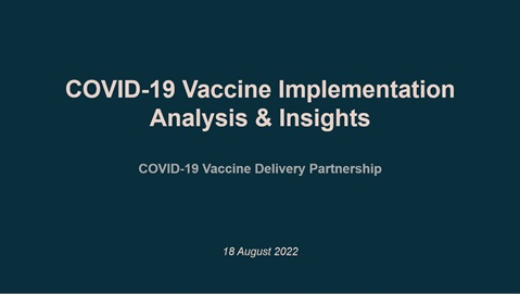 COVID-19 Vaccine Implementation Analysis & Insights - 18 August 2022