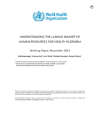 cover: Zambia labour market