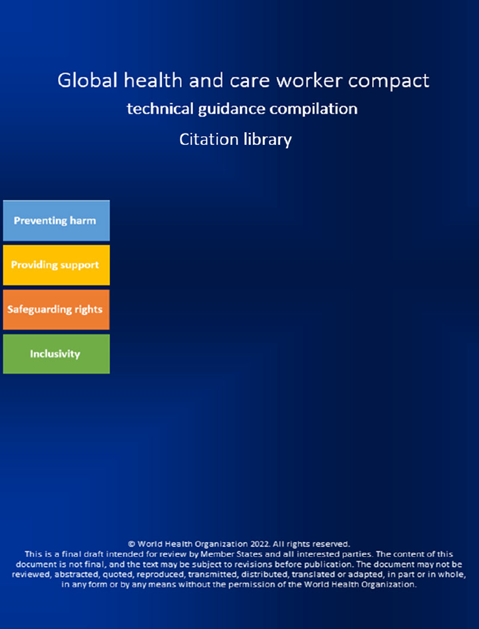 Global health and care worker compact citation library