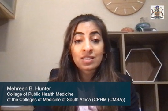 Public Health and Emergency Workforce Roadmap Testimony: Mehreen Hunter (CMSA)