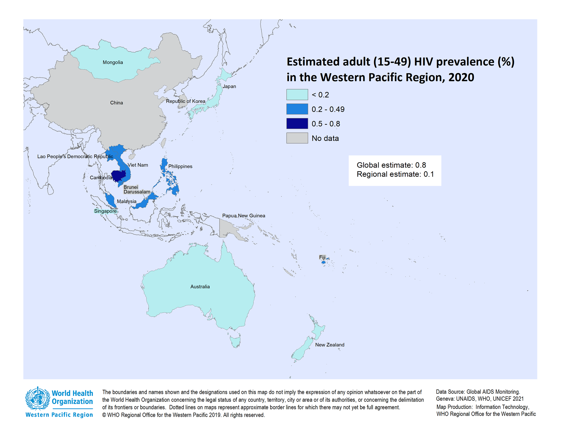 Figure 5: HIV prevalence