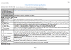 Cover page of the document with 13 technical specifications
