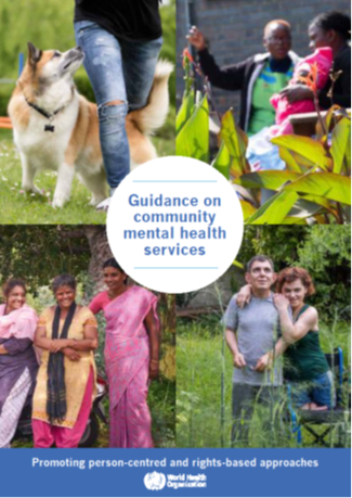 Guidance and technical packages on community mental health services