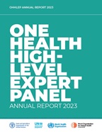 One Health High-Level Expert Panel Annual Report 2023 pub cover