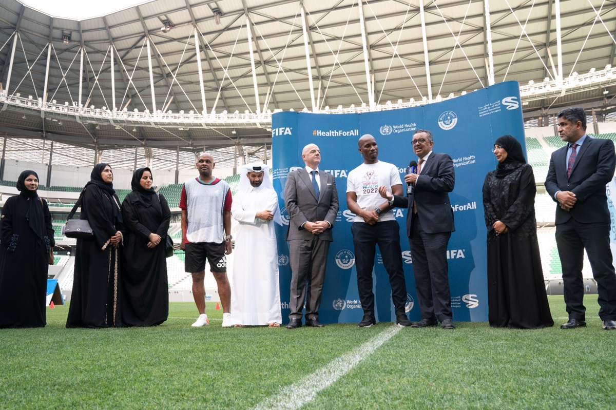 WHO, Qatar, FIFA leaders agree actions to promote health at FIFA World Cup Qatar 2022™