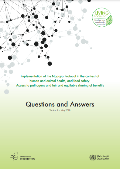 Q&A: Implementation of the Nagoya Protocol in the context of human and animal health, and food safety