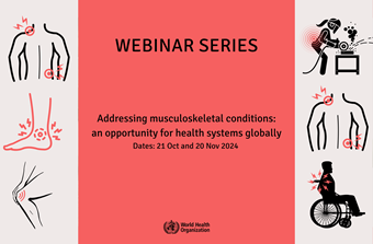 Musculoskeletal webinars series