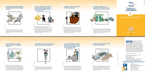 What do people think they know about substance dependence : myths and facts for policy makers responsible for substance dependence prevention, treatment and support programs