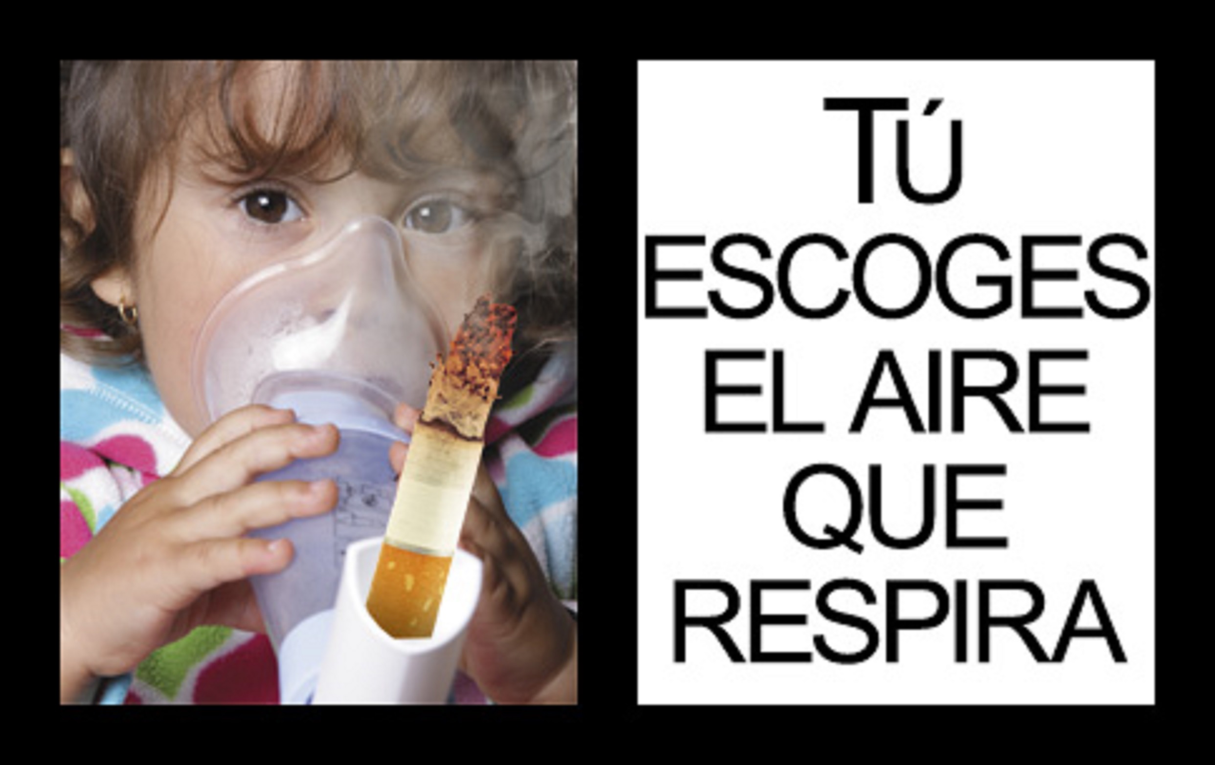 You choose the air that your child is breathing