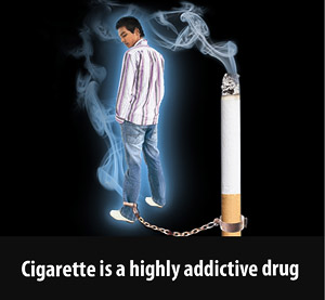 Cigarette is a highly addictive drug