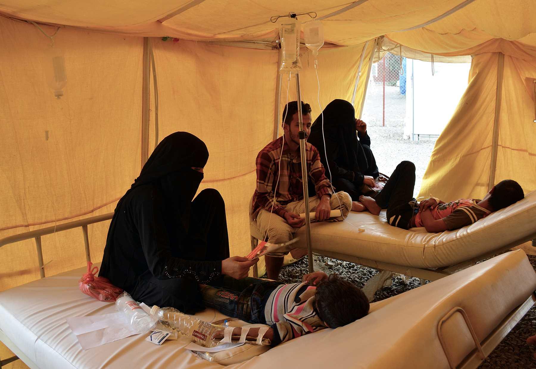 ORC in Sana'a WHO and partners’ humanitarian response to cholera outbreak in Yemen.