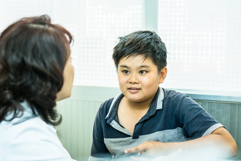 diabetes viet nam boy A fourteen year old boy with obesity issues consults with a doctor on healthy eating choices at the Nutrition Center in Ho Chi Minh City, Vietnam.