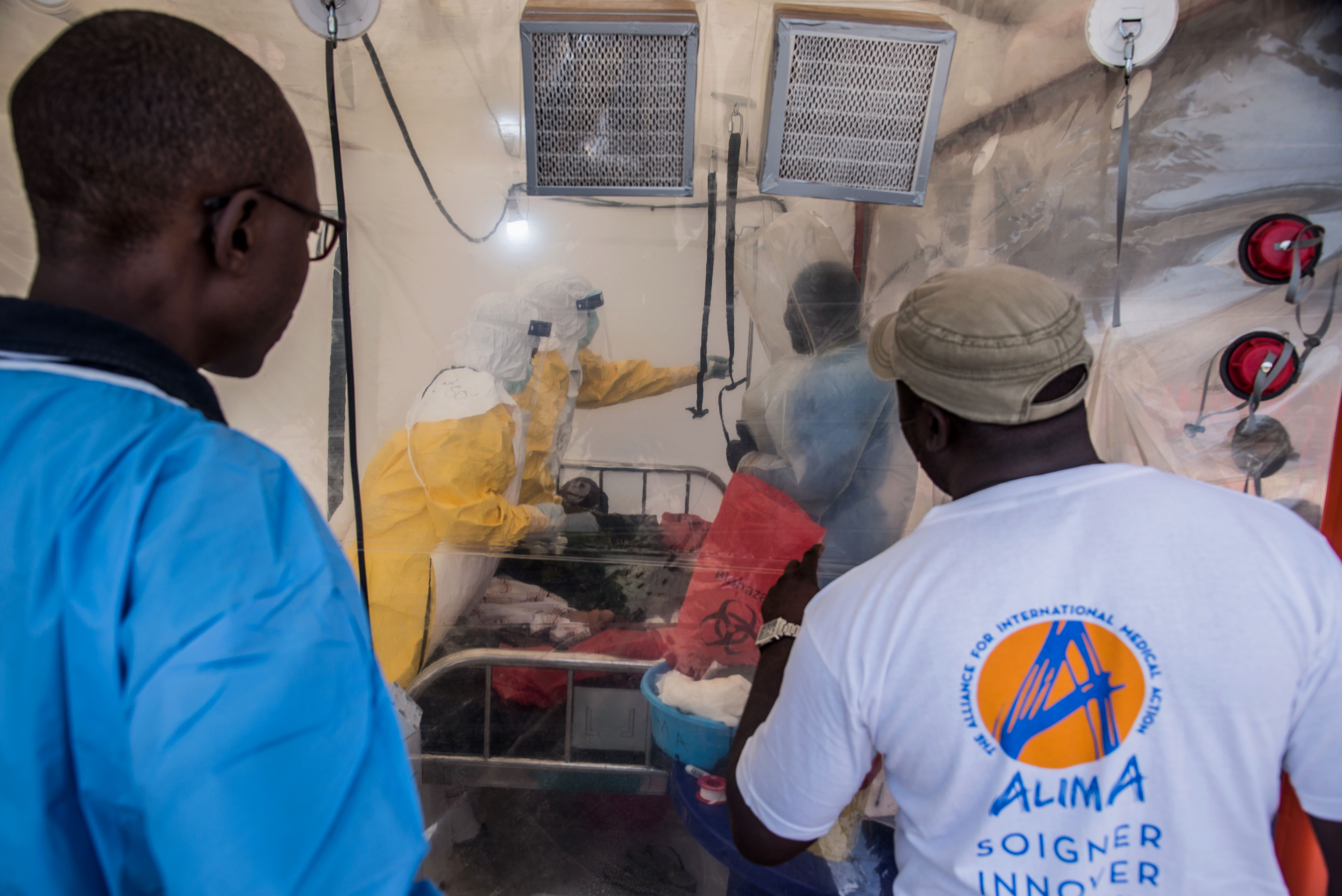 DRC ebola hospital