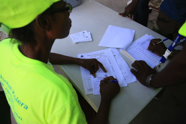 WHO/PAHO completes records of cholera vaccinations in Haiti.