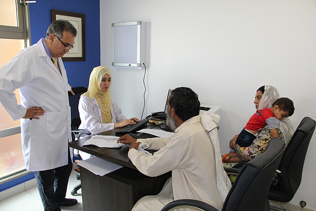 hepatitis pakistan doctors office