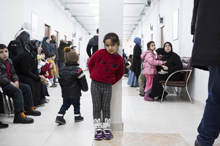 Hospital child refugees Hospital child refugees