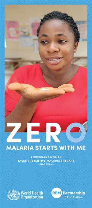 world malaria day 2019 poster pregnant woman