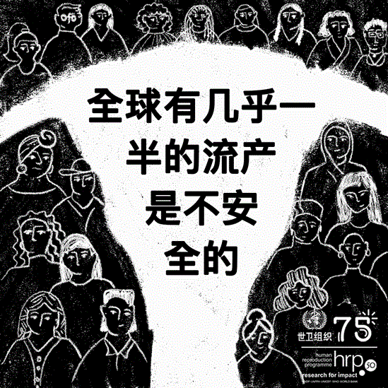 全球有几乎一半的流产是不安全的。 不安全流产每年导致几百万人住院，给妇女和女孩带来重大的健康后果。