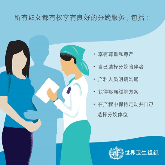 所有妇女都有权享有良好的分娩服务