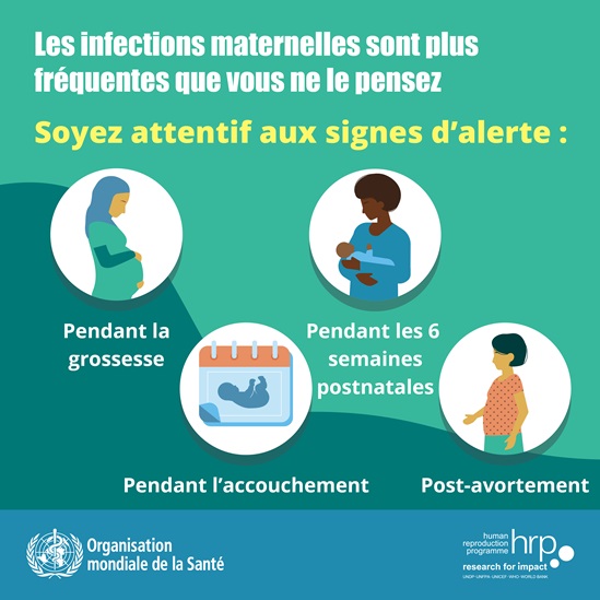 Infographie: Les infections maternelles sont plus fréquentes que vous ne le pensez