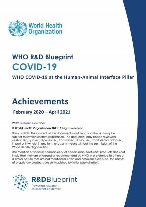 WHO COVID-19 at the Human-Animal Interface Pillar