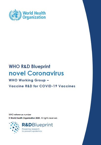 WHO Working Group – Vaccine R&D for COVID-19 Vaccines