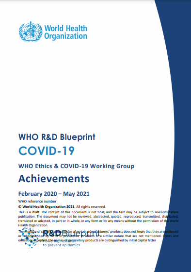 WHO Ethics & COVID-19 Working Group
