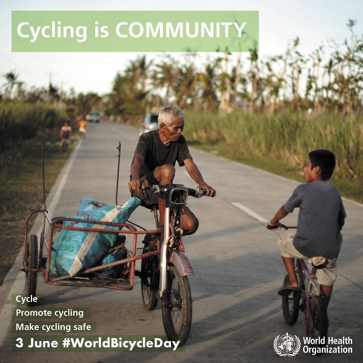 Cycling is community Cycling is community
