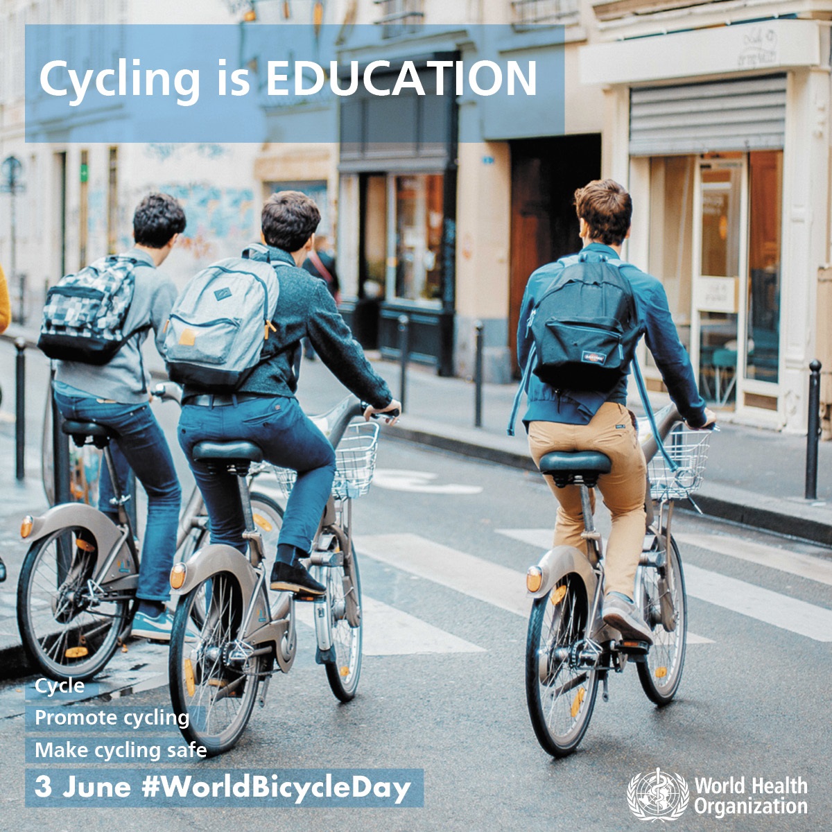 Cycling is education Cycling is education