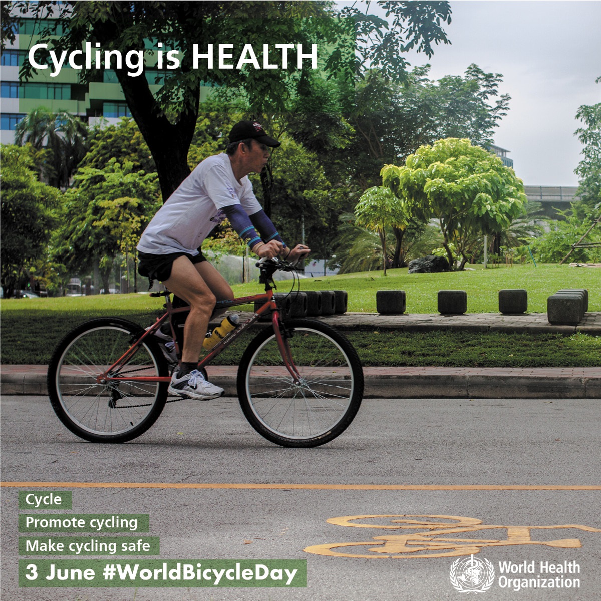 Cycling is health Cycling is health