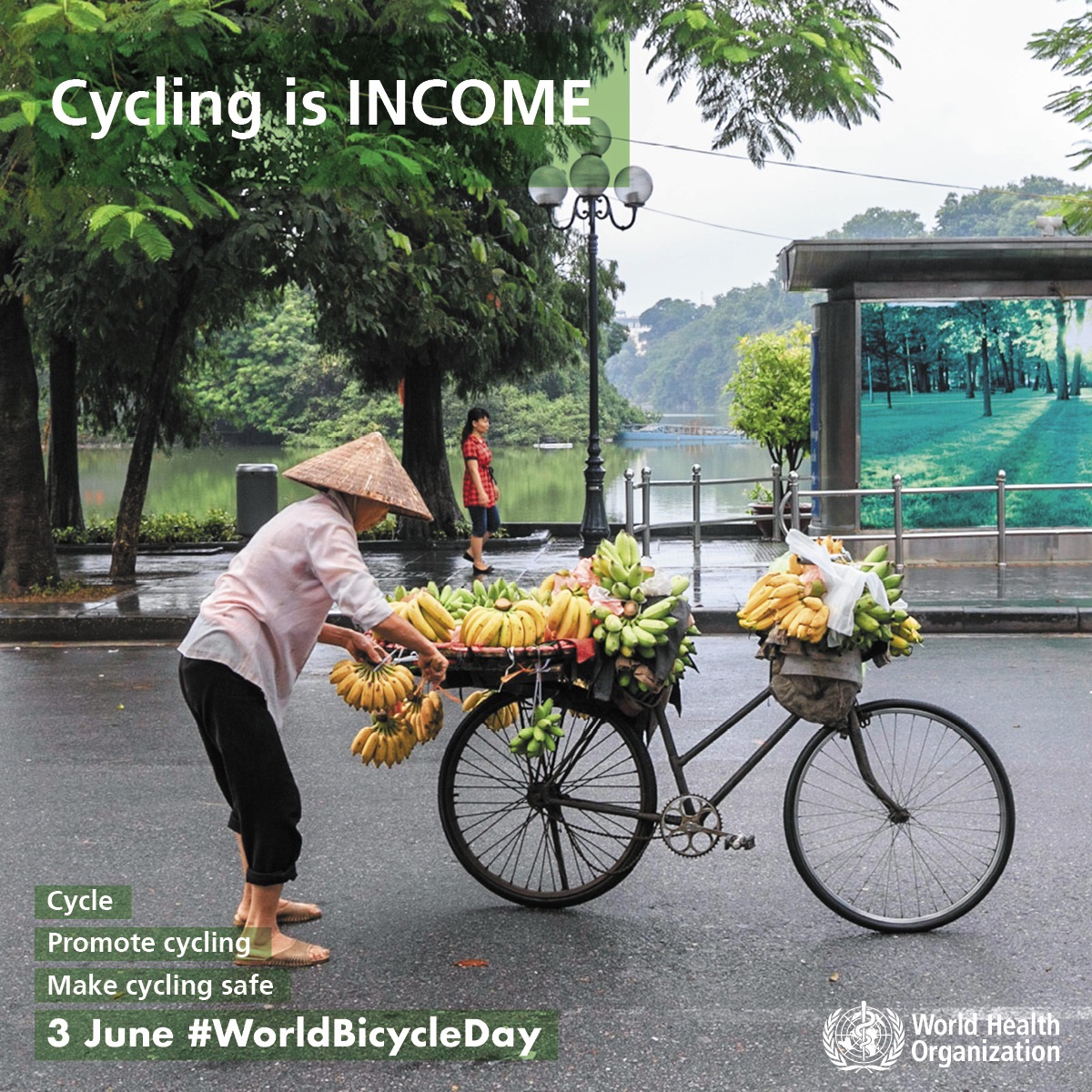 Cycling is income Cycling is income