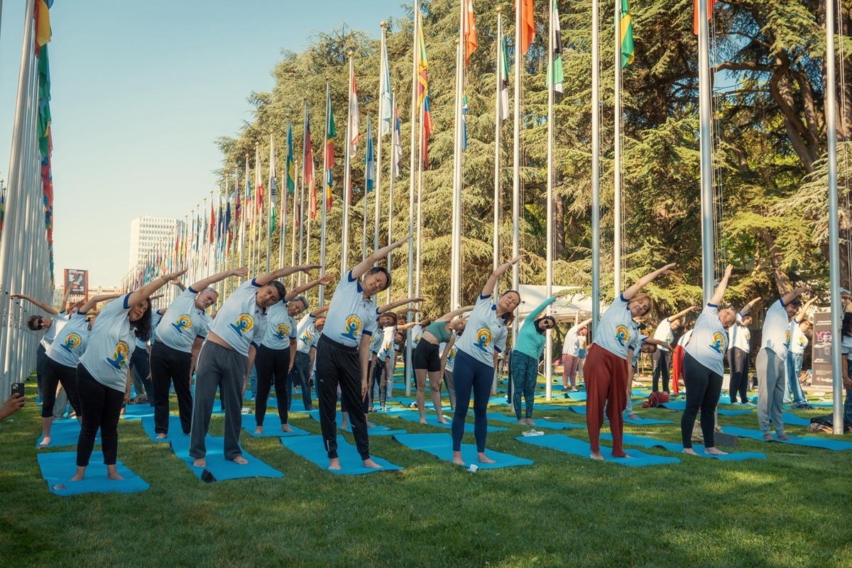 International Day of Yoga 2025: "One Earth, One Health"