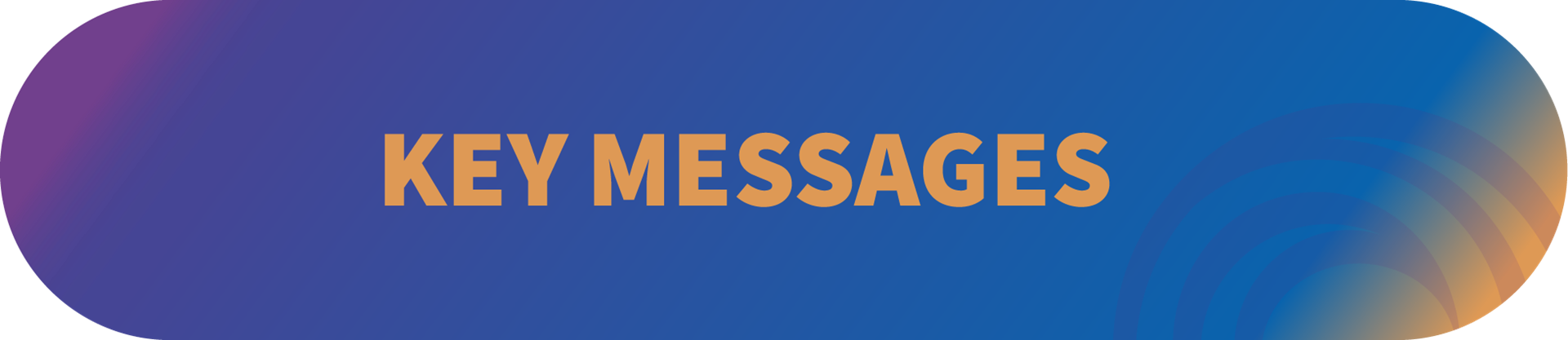 Banner Key messages Banner Key messages