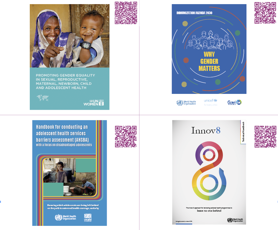 resource bank for gender mainstreaming into adolescent health and well-being programmes