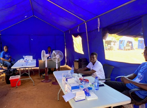 Adolescent Y-check point for screening A photo depicting Adolescents' Y-check point for screening