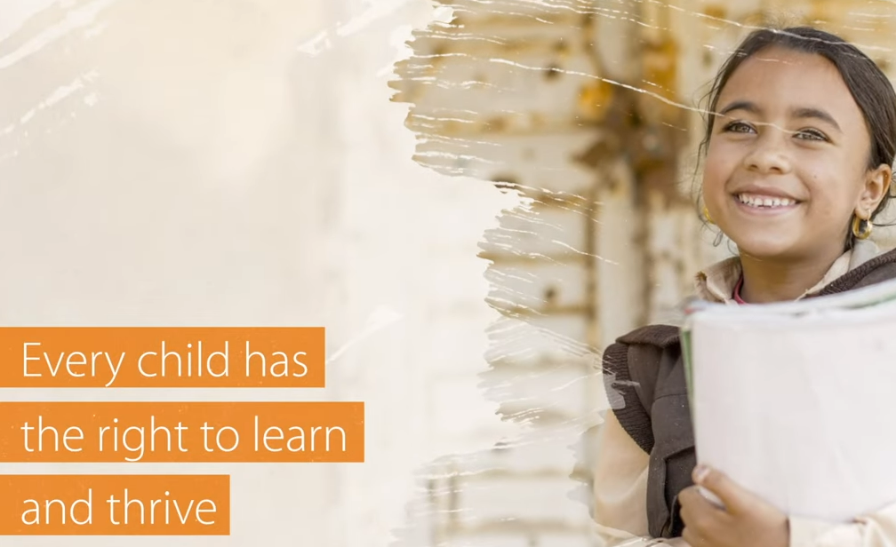 Every child has the right to learn and thrive