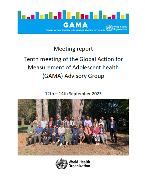 Tenth meeting of the GAMA Advisory Group